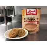 Libby's 100% Pure Canned Pumpkin #10 Can - 6/Case