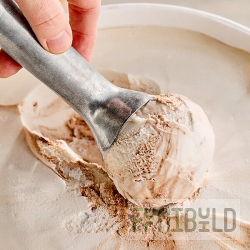 Klein's Real Kosher Vegan Vanilla Fudge Ice Cream 3 Gallon