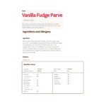 Klein's Real Kosher Vegan Vanilla Fudge Ice Cream 3 Gallon