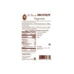 Monin Premium Peppermint Flavoring Syrup 750 mL