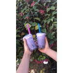 Big Train 3.5 lb. Dragonfly Taro Blended Creme Frappe Mix - 5/Case