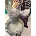 Big Train 3.5 lb. Dragonfly Taro Blended Creme Frappe Mix - 5/Case