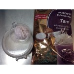 Big Train 3.5 lb. Dragonfly Taro Blended Creme Frappe Mix - 5/Case