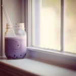 Big Train 3.5 lb. Dragonfly Taro Blended Creme Frappe Mix - 5/Case