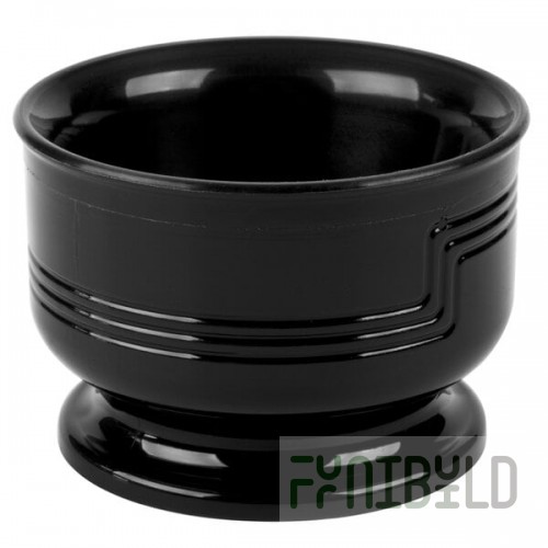 Cambro MDSB5110 Shoreline Collection Black 5 oz. Bowl - 48/Case