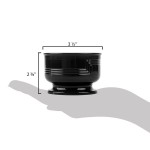 Cambro MDSB5110 Shoreline Collection Black 5 oz. Bowl - 48/Case