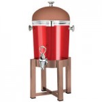 Eastern Tabletop 3148 P2 8 Qt. Round Stainless Steel Roll Top Induction / Traditional Chafer