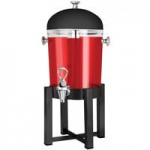 Eastern Tabletop 3148 P2 8 Qt. Round Stainless Steel Roll Top Induction / Traditional Chafer