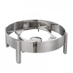 Bon Chef 22000 Magnifico 9.5 Qt. Rectangular Stainless Steel Hinged Top Full Size Induction Chafer with Glass Lid Bon Chef 22000 Magnifico 9.5 Qt. Rectangular Stainless Steel Hinged Top Full Size Induction Chafer with Glass Lid