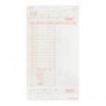 Choice 1 Part Tan and White Guest Check with Note Space, Beverage Lines, and Bottom Guest Receipt - 500/Pack