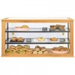 Cal-Mil 3423-3-99 Madera 3-Cylinder Slanted Flatware / Condiment Display