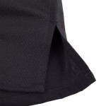 Mercer Culinary Millennia Air® Black Unisex Short Sleeve Cook Shirt with Full Mesh Back M60200BK - M