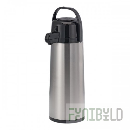 Service Ideas Eco-Air® 2.5 Liter Glass Lined Airpot with Push Button ECA25S