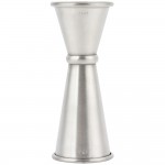 Barfly® M37002 25 mL & 50 mL (0.85 oz. & 1.7 oz.) Stainless Steel Japanese Style Jigger Barfly® M37002 25 mL & 50 mL (0.85 oz. & 1.7 oz.) Stainless Steel Japanese Style Jigger