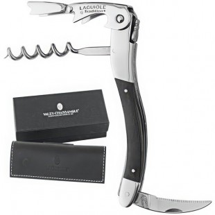Laguiole Tradition Ebony Wood Waiter's Corkscrew 3436 Laguiole Tradition Ebony Wood Waiter's Corkscrew 3436