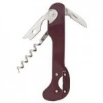 Franmara 2031-14 Boomerang Customizable Two-Step Waiter's Corkscrew with Translucent Green Handle