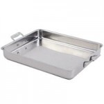 Bon Chef 12028 3/4 Size Stainless Steel Food Pan - 2 1/2