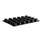 Silikomart SQ009 24 Compartment Muffins Silicone Baking Mold - 2 3/4