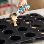 Silikomart SQ009 24 Compartment Muffins Silicone Baking Mold - 2 3/4