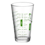 16 oz. Mixing Glass with WebstaurantStore Logo