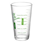 16 oz. Mixing Glass with WebstaurantStore Logo