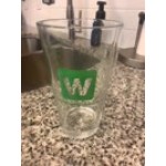 16 oz. Mixing Glass with WebstaurantStore Logo