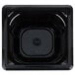 Vollrath 9066420 Super Pan® 1/6 Size Black High Heat Plastic Food Pan - 6