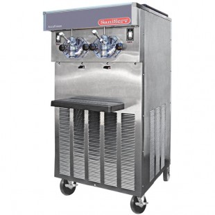 SaniServ 424 AIR 40 Qt. Air Cooled Soft Serve Ice Cream Machine with 2 Hoppers - 208/230V SaniServ 424 AIR 40 Qt. Air Cooled Soft Serve Ice Cream Machine with 2 Hoppers - 208/230V
