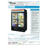 True GDM-47RL-HC-LD 54 1/8