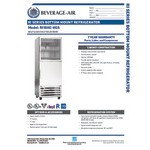 Beverage-Air RI18HC-HGS 27 Beverage-Air RI18HC-HGS 27