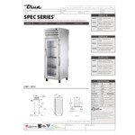 True STA1R-1G-HC Spec Series 27 1/2 True STA1R-1G-HC Spec Series 27 1/2