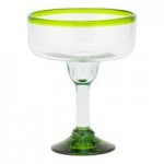 10 Strawberry Street Lime Rim 16 oz. Cooler Glass - 6/Case