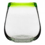10 Strawberry Street Lime Rim 16 oz. Cooler Glass - 6/Case