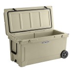 CaterGator CG100TANW Tan 110 Qt. Mobile Rotomolded Outdoor Cooler / Ice Chest CaterGator CG100TANW Tan 110 Qt. Mobile Rotomolded Outdoor Cooler / Ice Chest