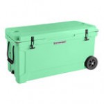 CaterGator CG100TANW Tan 110 Qt. Mobile Rotomolded Outdoor Cooler / Ice Chest CaterGator CG100TANW Tan 110 Qt. Mobile Rotomolded Outdoor Cooler / Ice Chest