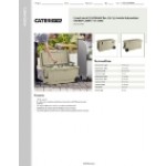 CaterGator CG100TANW Tan 110 Qt. Mobile Rotomolded Outdoor Cooler / Ice Chest CaterGator CG100TANW Tan 110 Qt. Mobile Rotomolded Outdoor Cooler / Ice Chest