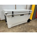 CaterGator CG100TANW Tan 110 Qt. Mobile Rotomolded Outdoor Cooler / Ice Chest CaterGator CG100TANW Tan 110 Qt. Mobile Rotomolded Outdoor Cooler / Ice Chest