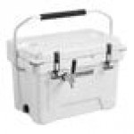 CaterGator JB20WH White 1 Faucet 21 Qt. Insulated Jockey Box with 65 ft. Coil CaterGator JB20WH White 1 Faucet 21 Qt. Insulated Jockey Box with 65 ft. Coil