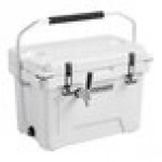 CaterGator JB20WH White 1 Faucet 21 Qt. Insulated Jockey Box with 65 ft. Coil CaterGator JB20WH White 1 Faucet 21 Qt. Insulated Jockey Box with 65 ft. Coil