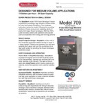 SaniServ 709 20 Qt. Air Cooled Frozen Cocktail Machine - 208/230V SaniServ 709 20 Qt. Air Cooled Frozen Cocktail Machine - 208/230V