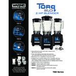 Waring TBB175P6 2 hp Torq 2.0 Commercial Blender with Electronic Touchpad, Variable Speed Control Dial, and 64 oz. Copolyester Jar - 120V Waring TBB175P6 2 hp Torq 2.0 Commercial Blender with Electronic Touchpad, Variable Speed Control Dial, and 64 oz. Copolyester Jar - 120V