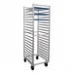 New Age Industrial Standard Series 20-Pan End-Load Full-Size Mobile Aluminum Sheet Pan Rack 7331