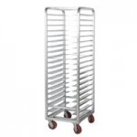 Channel AXD-UTR-10 10 Pan Heavy-Duty Aluminum Steam Table / Bun Pan Rack - Assembled Channel AXD-UTR-10 10 Pan Heavy-Duty Aluminum Steam Table / Bun Pan Rack - Assembled