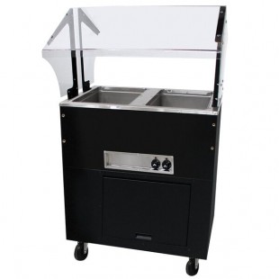 Advance Tabco BSW2-240-B-SB Enclosed Base Everyday Buffet Stainless Steel Two Pan Electric Hot Food Table - Sealed Well, 208/240V Advance Tabco BSW2-240-B-SB Enclosed Base Everyday Buffet Stainless Steel Two Pan Electric Hot Food Table - Sealed Well, 208/240V