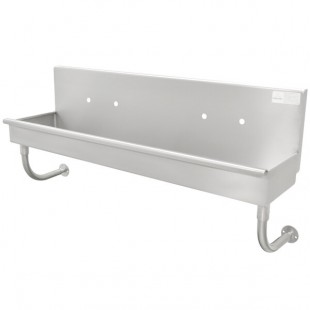Advance Tabco 19-18-100 16-Gauge Multi-Station Hand Sink with 8