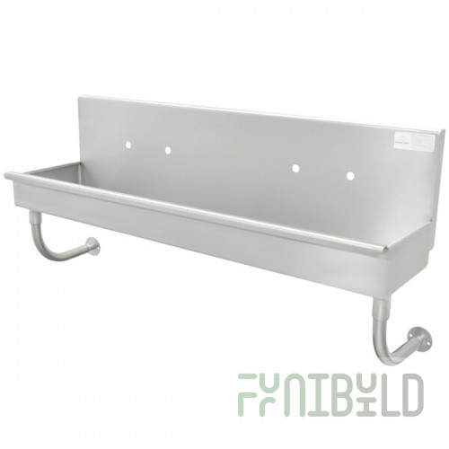 Advance Tabco 19-18-100 16-Gauge Multi-Station Hand Sink with 8