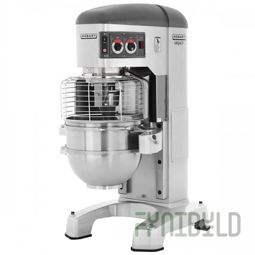 Hobart Legacy HL800-1STD 80 Qt. Planetary Floor Mixer with Guard & Standard Accessories - 240V, 3 Phase, 3 hp