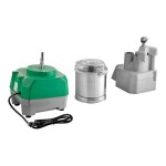 AvaMix Revolution CFBB5342D Combination Food Processor with 5 Qt. Stainless Steel Bowl, Continuous Feed, and 2 Discs - 1 hp AvaMix Revolution CFBB5342D Combination Food Processor with 5 Qt. Stainless Steel Bowl, Continuous Feed, and 2 Discs - 1 hp