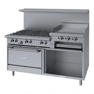 Garland G60-6R24GS Liquid Propane 6 Burner 60 Garland G60-6R24GS Liquid Propane 6 Burner 60