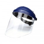 3M 82782-00000 H8A Blue Thermoplastic Ratchet Headgear with Clear Propionate Faceshield 3M 82782-00000 H8A Blue Thermoplastic Ratchet Headgear with Clear Propionate Faceshield